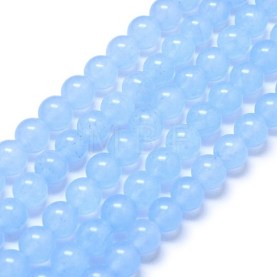 Natural Malaysia Jade Beads Strands G-L645-C01-12mm-21-1