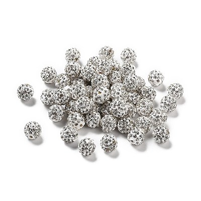 Pave Disco Ball Beads RB-A130-10mm-9-1