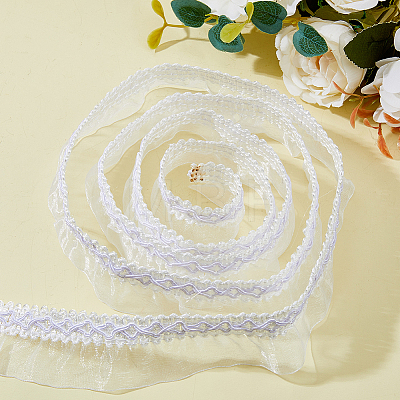 Polyester Lace Ribbon DIY-WH0530-65A-1