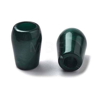 Two Tone Acrylic Beads OACR-S042-03E-1