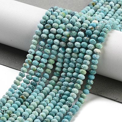 Natural HuBei Turquoise Beads Strands G-G140-B02-03-1