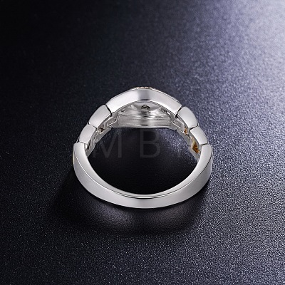 SHEGRACE Brass Finger Ring JR539A-03-1