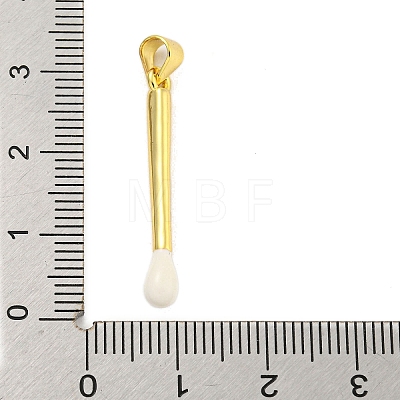 Real 18K Gold Plated Brass Pendants KK-R159-40G-02-1