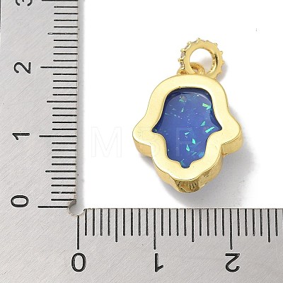 Rack Plating Brass Pendants KK-Q009-05G-06-1