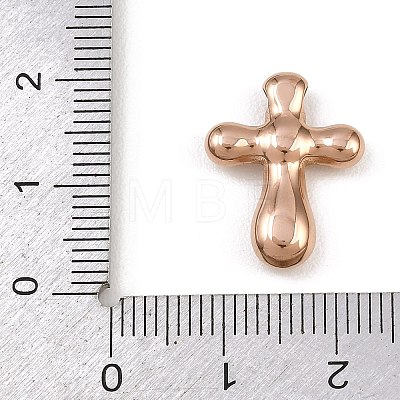 304 Stainless Steel Pendants STAS-P429-03RG-1