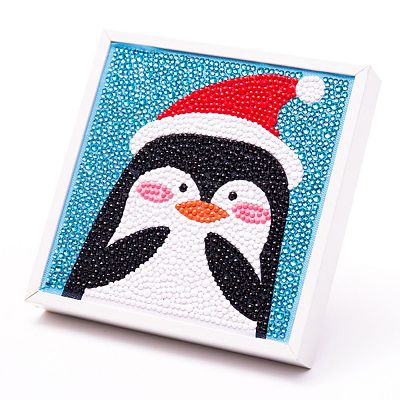 DIY Christmas Theme Diamond Painting Kits For Kids DIY-F073-12-1