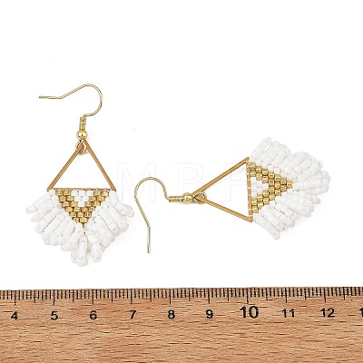 304 Stainless Steel Dangle Earrings EJEW-MZ00806-1