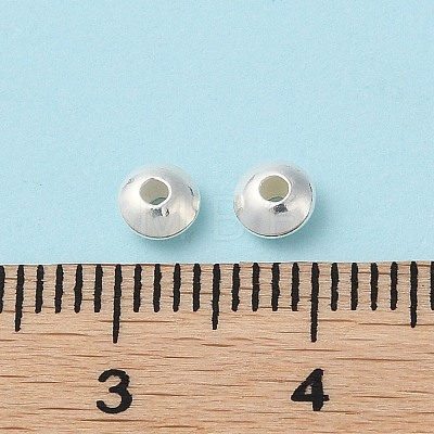 925 Sterling Silver Beads STER-P053-08B-S-1