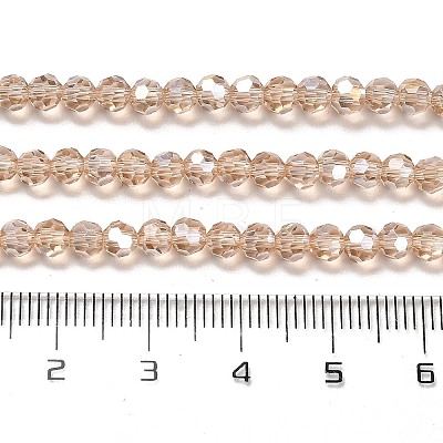 Transparent Glass Beads EGLA-A035-T4mm-B22-1