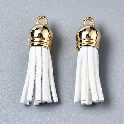 Faux Suede Tassel Pendant Decorations FIND-T002-B40-1