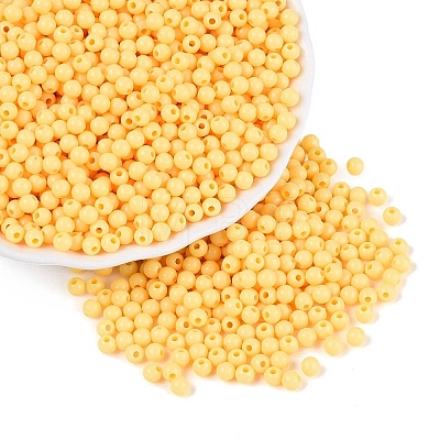 Opaque Acrylic Beads SACR-A006-06D-1