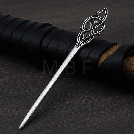 Knot Alloy Hair Sticks PW-WG98666-01-1