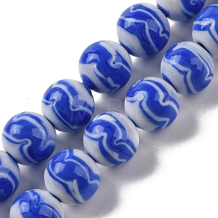 Handmade Lampwork Beads Strands LAMP-P062-02D-1