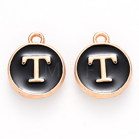 Golden Plated Alloy Charms ENAM-S118-02T-1