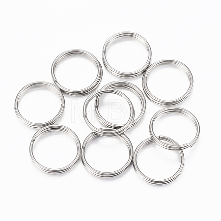 Tarnish Resistant 304 Stainless Steel Split Rings A-STAS-H413-05P-D-1