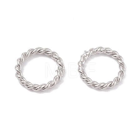 Brass Soldered Closed Jump Rings KK-K253-15B-01P-1