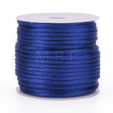 Nylon Satin Rattail Cords NWIR-L006-1mm-16-1