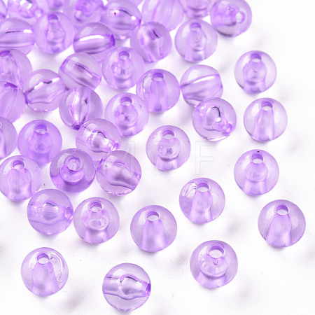 Transparent Acrylic Beads MACR-S370-A8mm-746-1