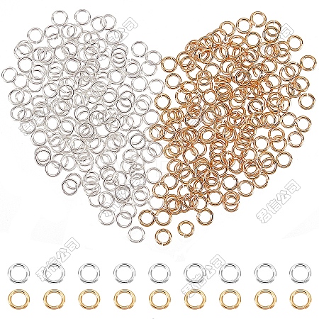 Brass Open Jump Rings JRC7mm-1