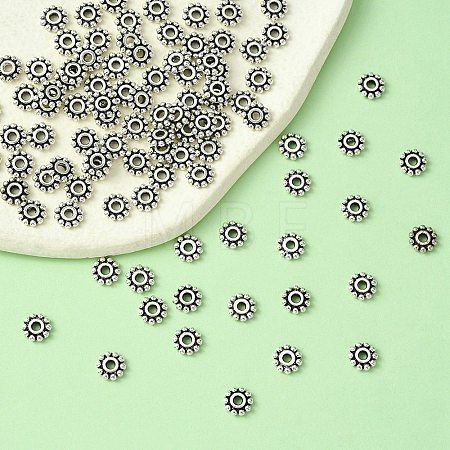 Tibetan Style Alloy Spacer Beads PALLOY-YW0001-84AS-1