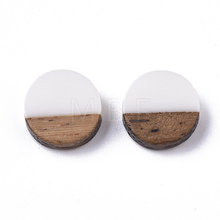 Resin & Wood Cabochons X-RESI-S358-70-H2-1