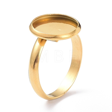 Ion Plating(IP) 304 Stainless Steel Finger Rings Components STAS-P291-02B-G-1