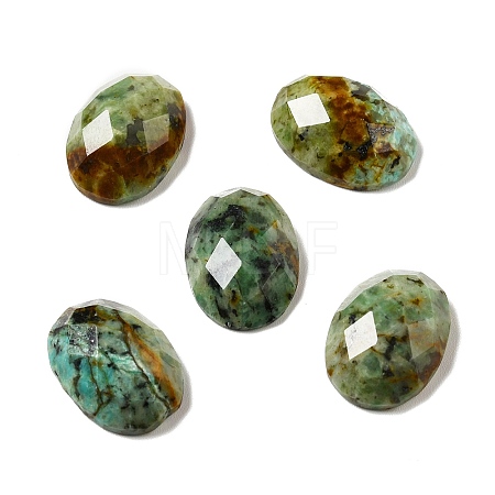 Natural African Turquoise(Jasper) Cabochons X-G-B032-B01-05-1