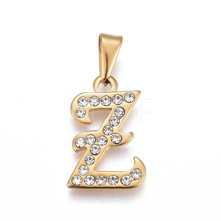 304 Stainless Steel Pendants STAS-F202-16G-Z-1