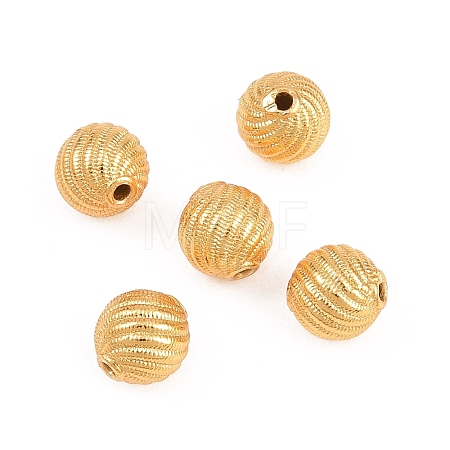 Brass Beads KK-Z162-15G-1
