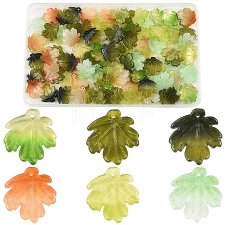 100Pcs Handmade Lampwork Pendants LAMP-FS0001-77-1