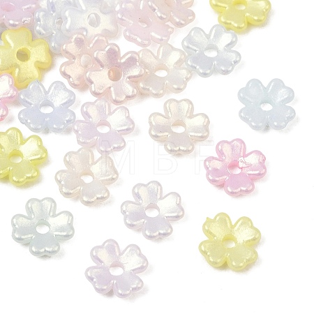 Opaque Acrylic Beads AC-CBAE09B-11-1