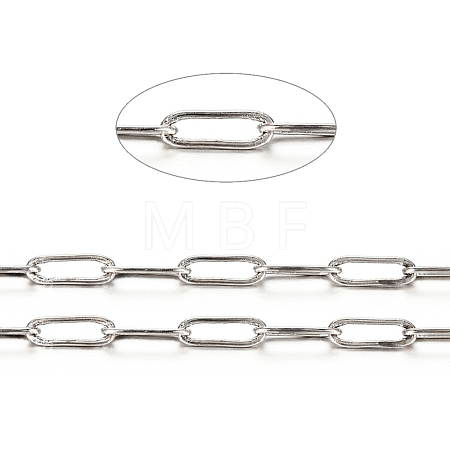 Brass Paperclip Chains CHC-S008-001D-P-1