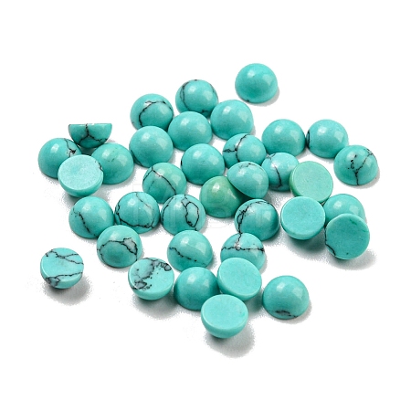 Synthetic Turquoise Cabochons G-H309-03-11-1