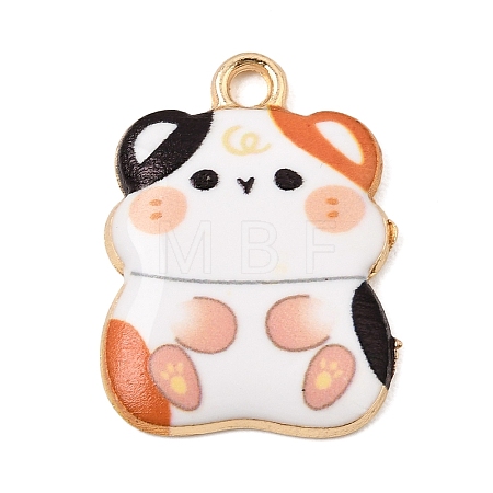 Printed Alloy Pendants AL-CBAD39A-07A-1