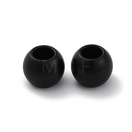 201 Stainless Steel European Beads STAS-N020-03-10mm-EB-1