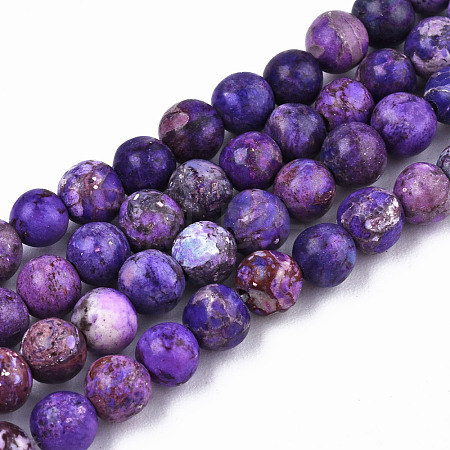Natural American Turquoise Beads Strands G-S369-001A-B10-1