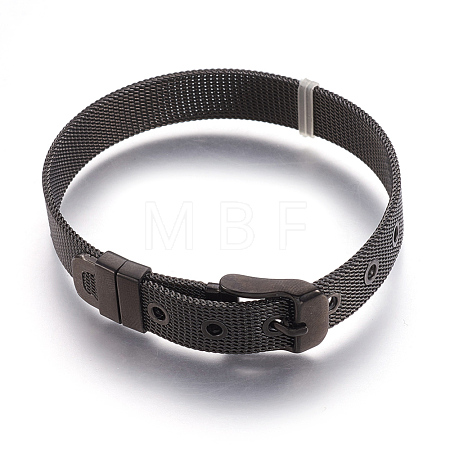 304 Stainless Steel Watch Bands WACH-P015-02B-1