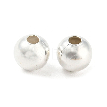 Brass Smooth Round Beads EC400-2S-1