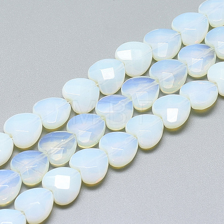 Opalite Beads Strands G-S357-E01-15-1