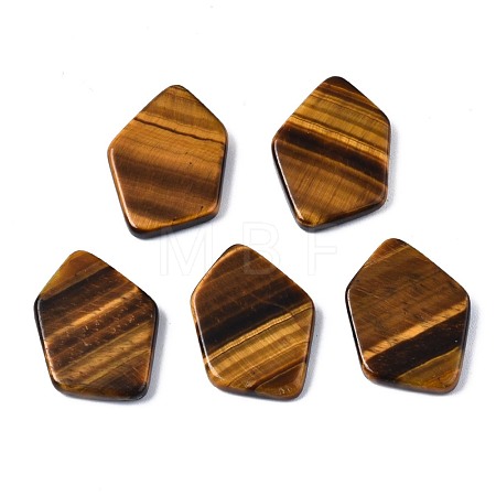 Natural Tiger Eye Cabochons G-S359-323C-1