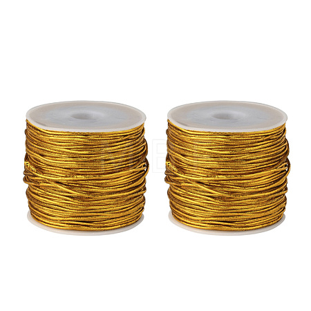 2 Rolls PVC Tubular Synthetic Rubber Cord RCOR-YW0001-02B-1