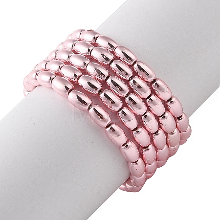 Electroplate Beads Strands X-EGLA-H104-02G-1