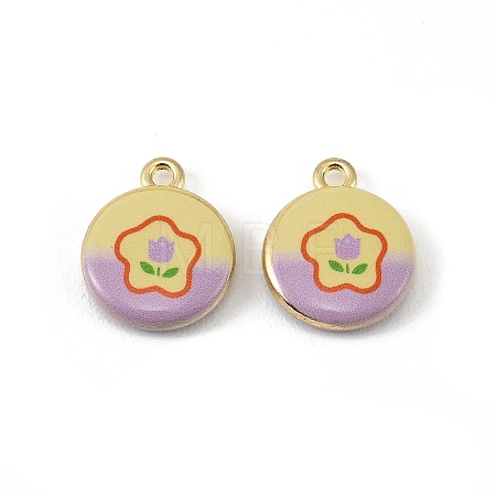 Printed Alloy Pendants FIND-H024-17G-02-1