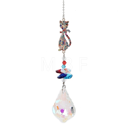 Alloy Hanging Ornaments HJEW-Q012-06D-1