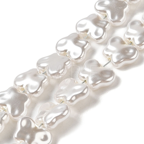 ABS Plastic Imitation Pearl Beads Strands KY-F021-04-1-1