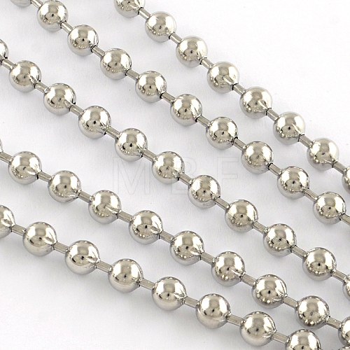 201 Stainless Steel Ball Chains CHS-R008-18-1