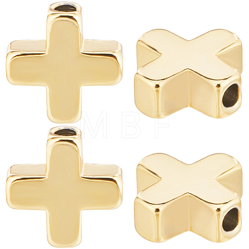 CREATCABIN 60Pcs Brass Beads KK-CN0002-96G-1