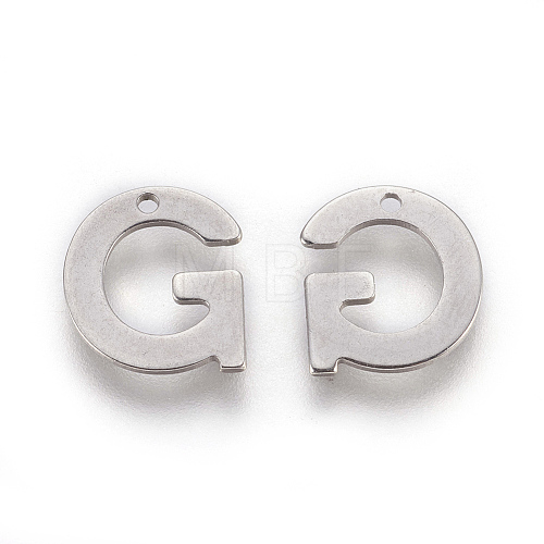 304 Stainless Steel Charms STAS-F175-02P-G-1