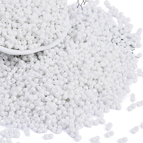 Baking Paint Glass Seed Beads SEED-K010-A03-1