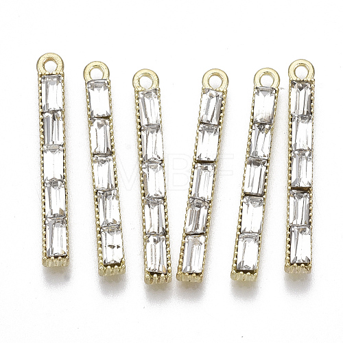 Rhinestone Pendants KK-R129-02-1